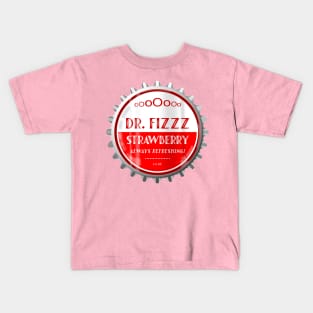 Dr. Fizzz Strawberry Soda Kids T-Shirt